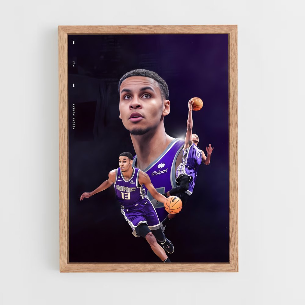 Poster Keegan de murray – affiche Basketball (vue 4)
